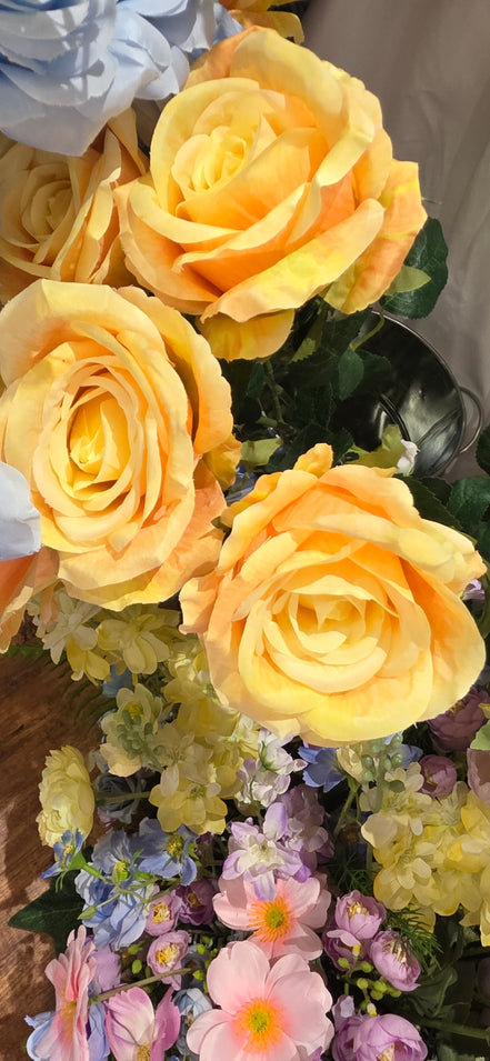 Singe Rose - Yellow
