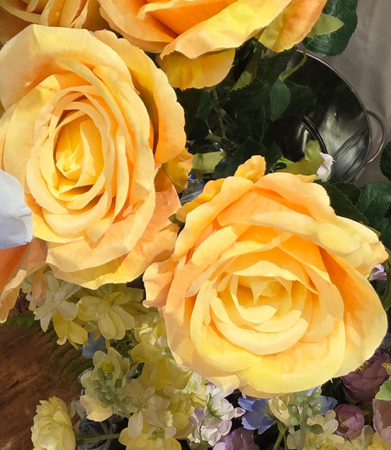 Singe Rose - Yellow