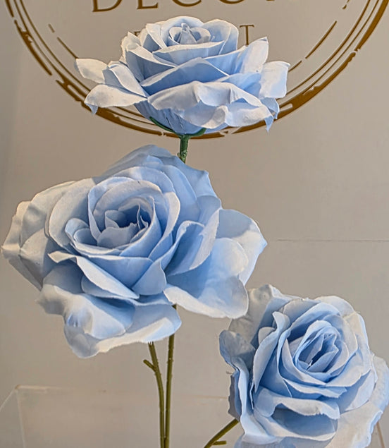 Rose trio Blue