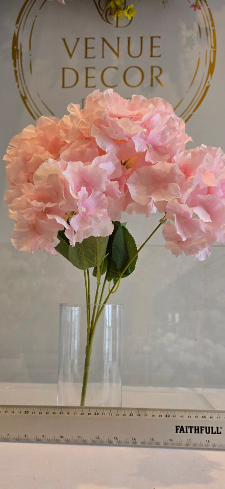 Hydrangea Bunch Pale Pink