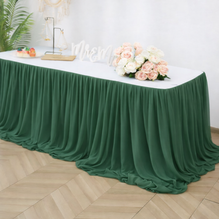 Chiffon Table Skirt