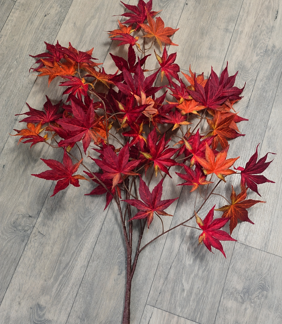Acer Branch 100cm - Red