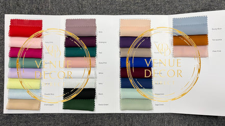 Chiffon Table Runners