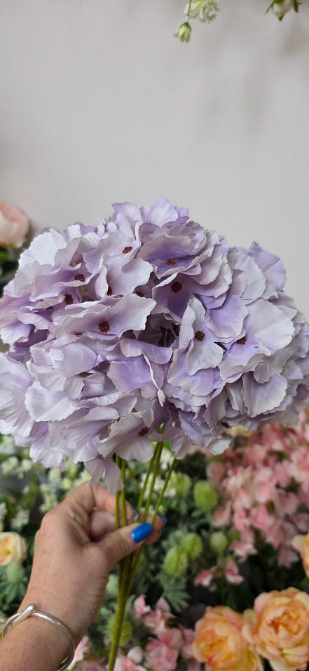 Hydrangea Bunch Purple