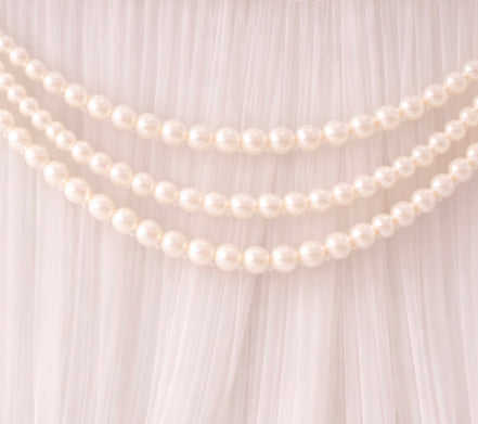Fabric Pearl Strings