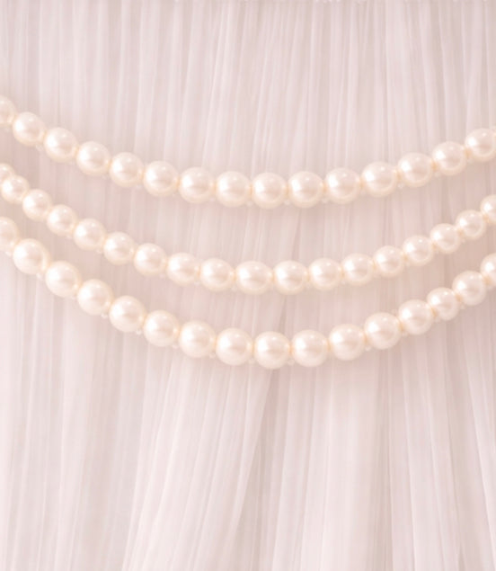 Fabric Pearl Strings