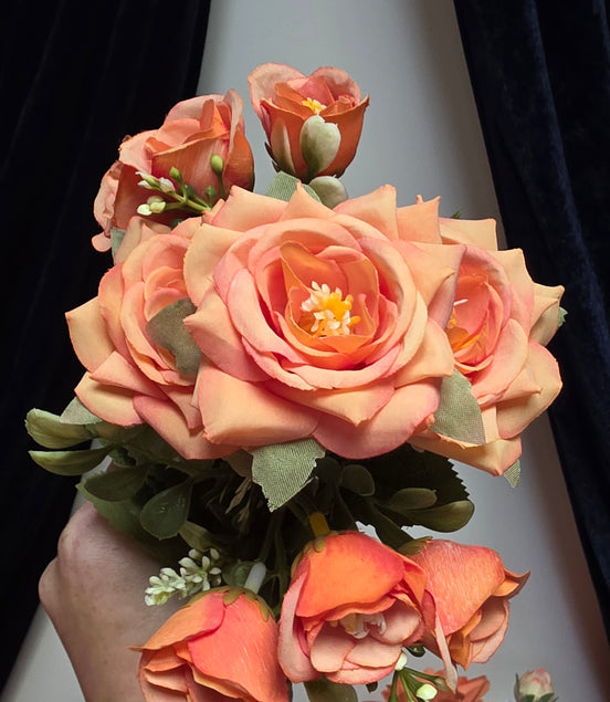 Spray Rose - Orange Short