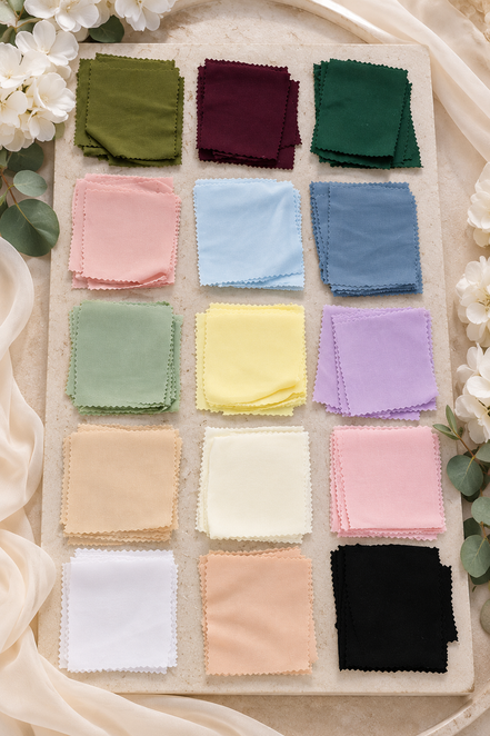 Wall Drape Sample Colours