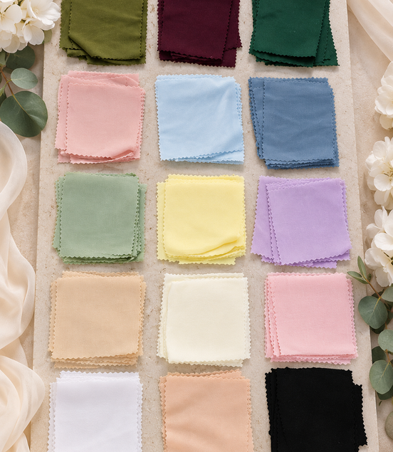 Wall Drape Sample Colours