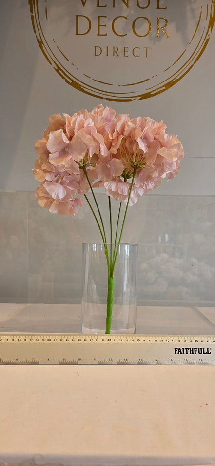 Hydrangea Bunch Dusky Pink