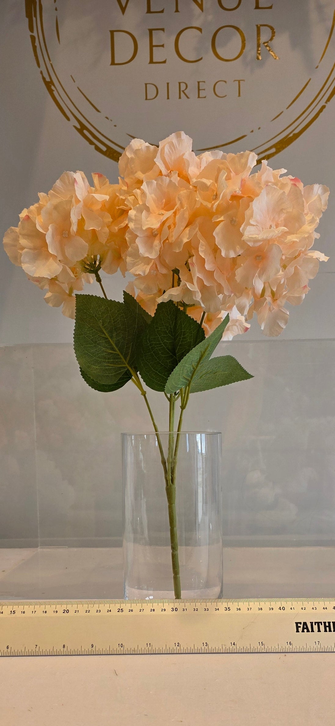 Hydrangea Bunch Peach