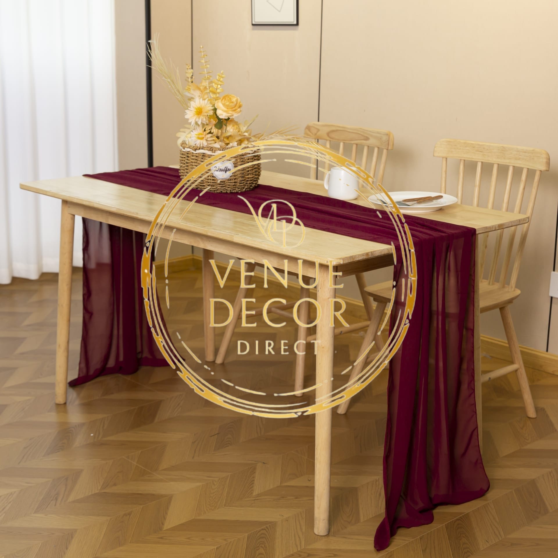 Chiffon Table Runners