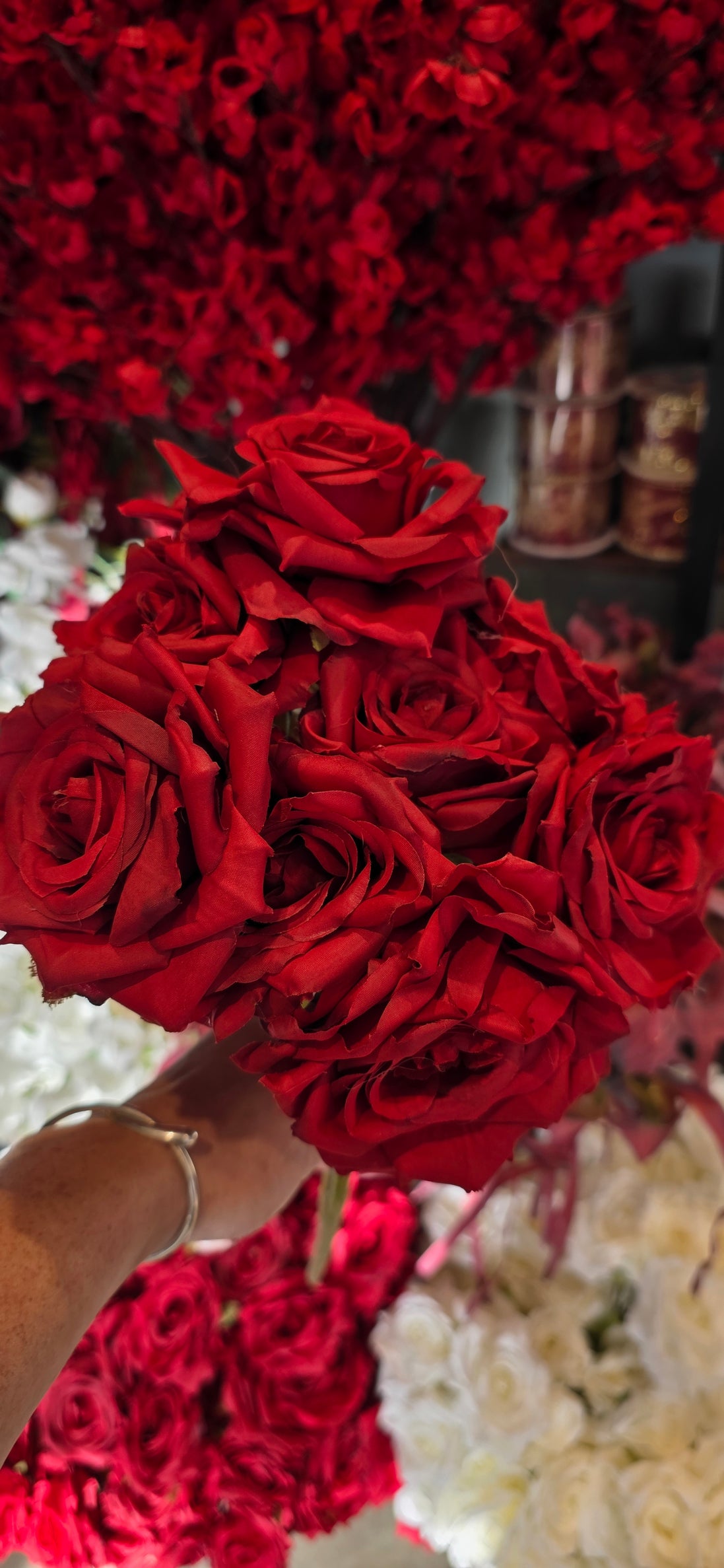 Rose Bunch - Red