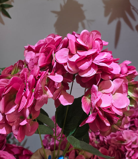 Hydrangea Bunch Hot Pink