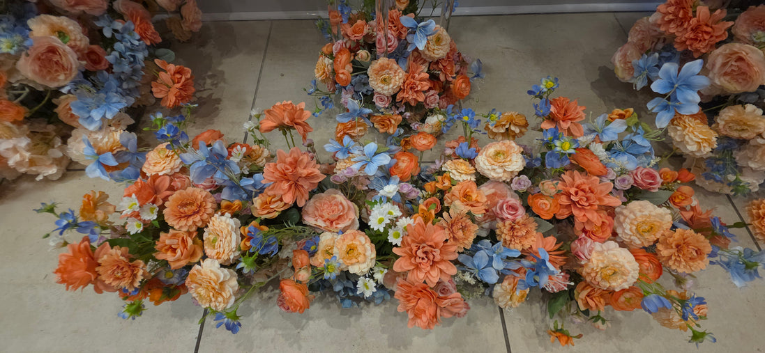 Aurora Back Drop Florals