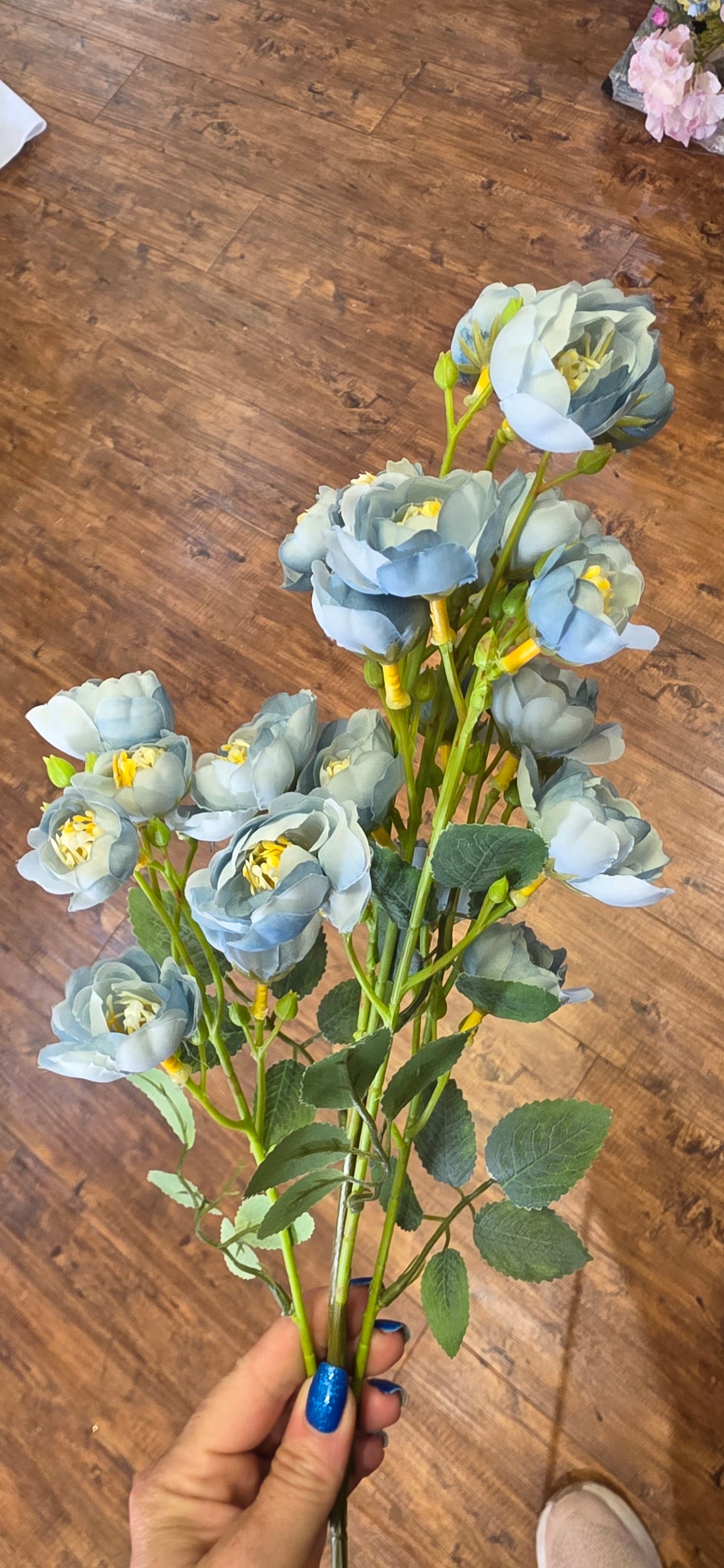 Garden Spray Rose Blue