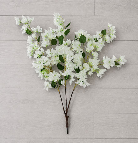 Bougainvillea Branch - White