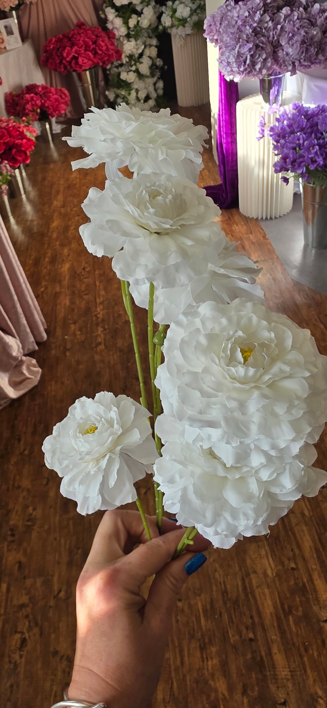 Garden Spray Rose - White