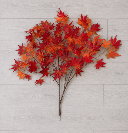 Mini Maple Branch 120cm - Red