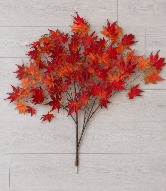 Mini Maple Branch 120cm - Red