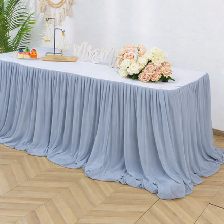 Chiffon Table Skirt