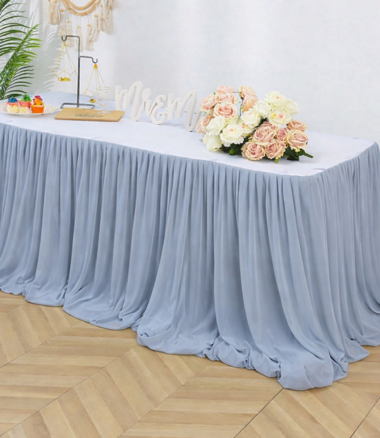 Chiffon Table Skirt