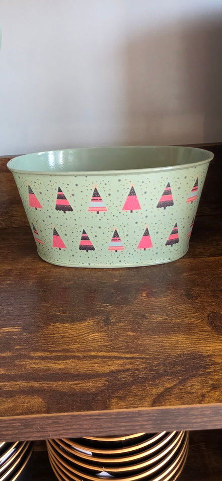 Christmas Print Medium trough