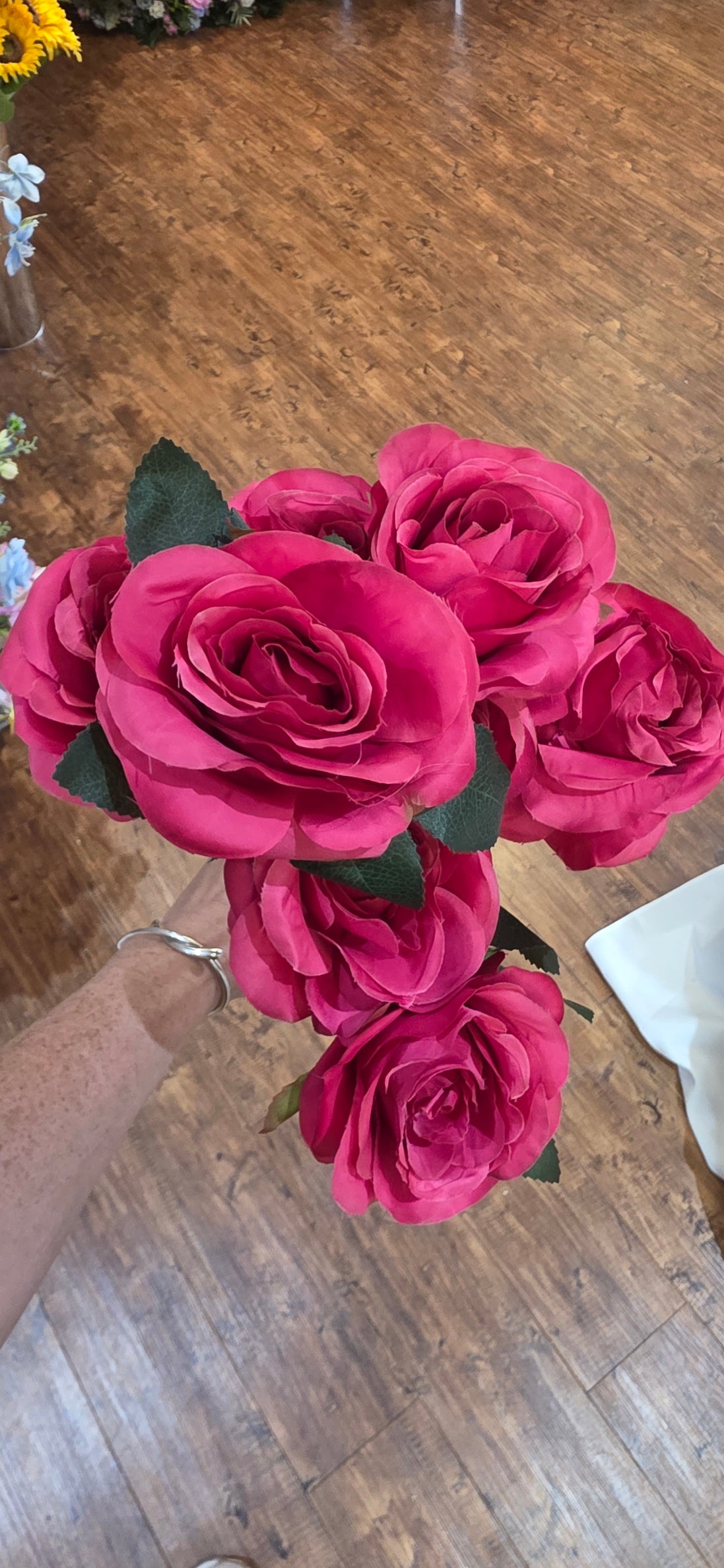 Rose Bunch - Deep Pink Large