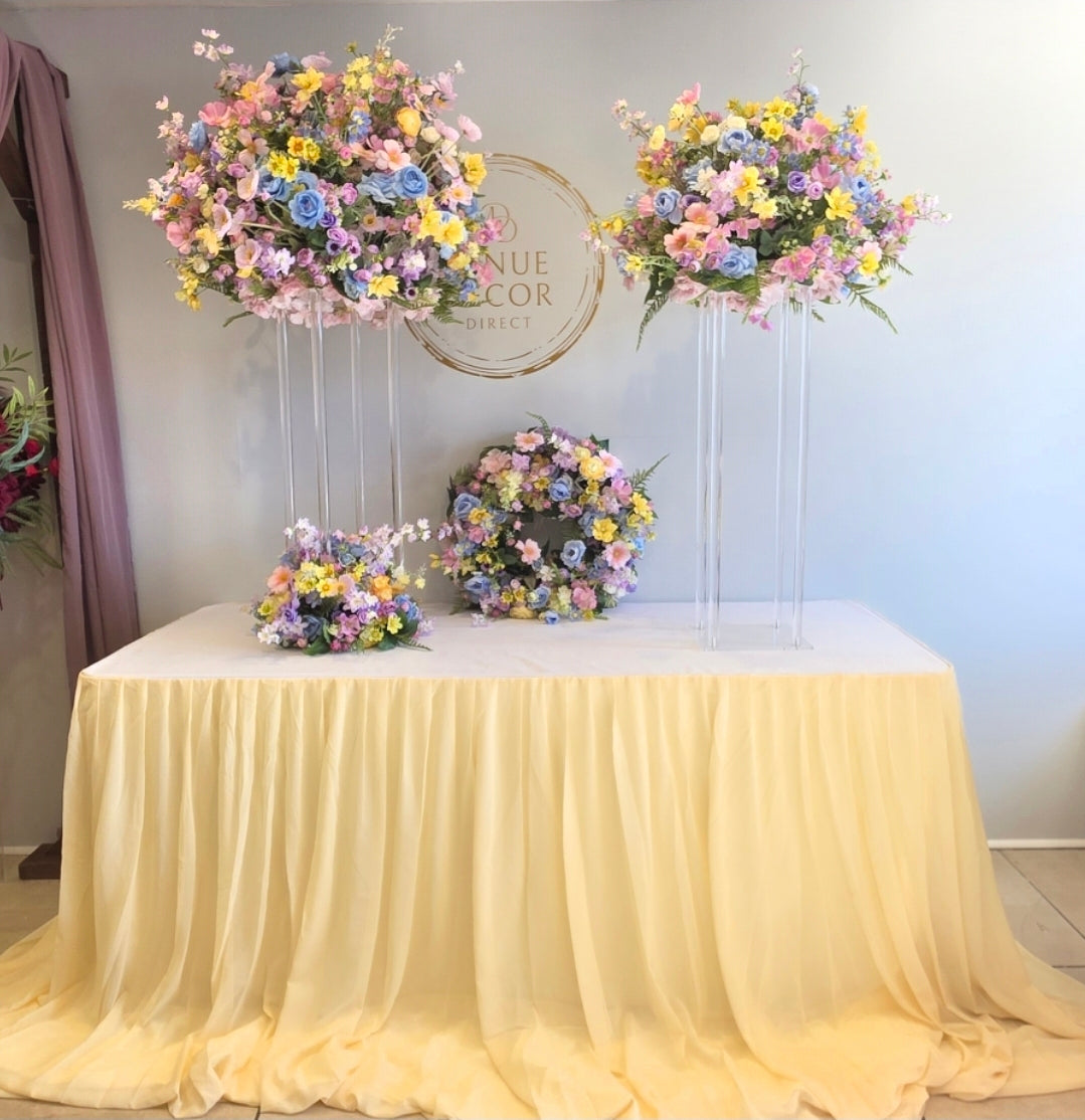 Chiffon Table Skirt