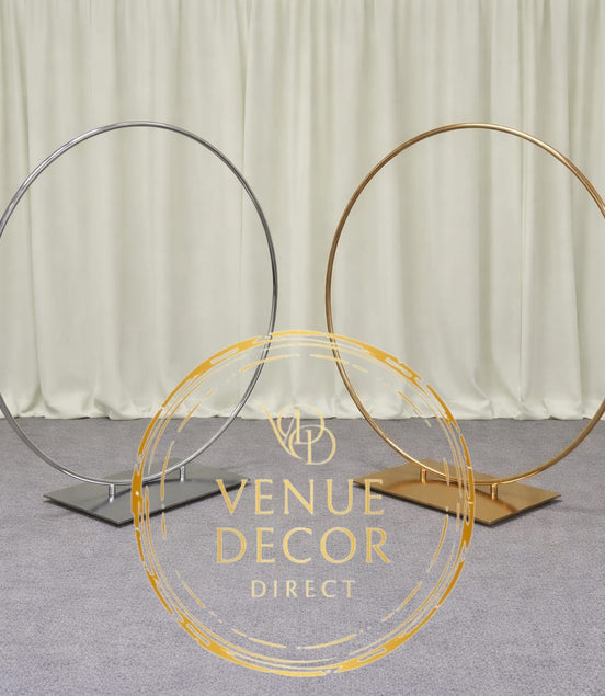 Metal Hoop Centrepiece