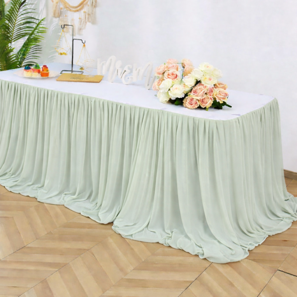Chiffon Table Skirt