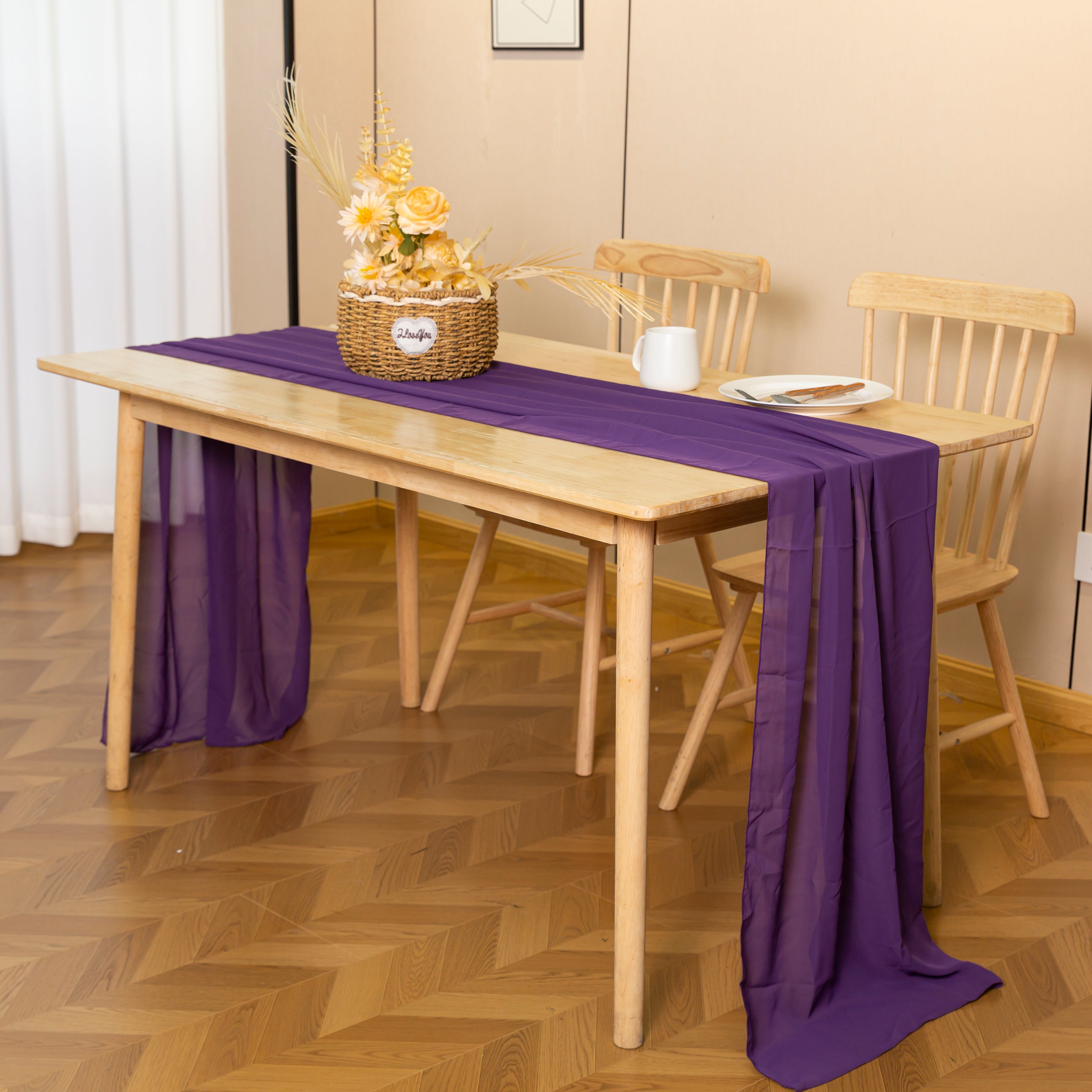 Chiffon Table Runners