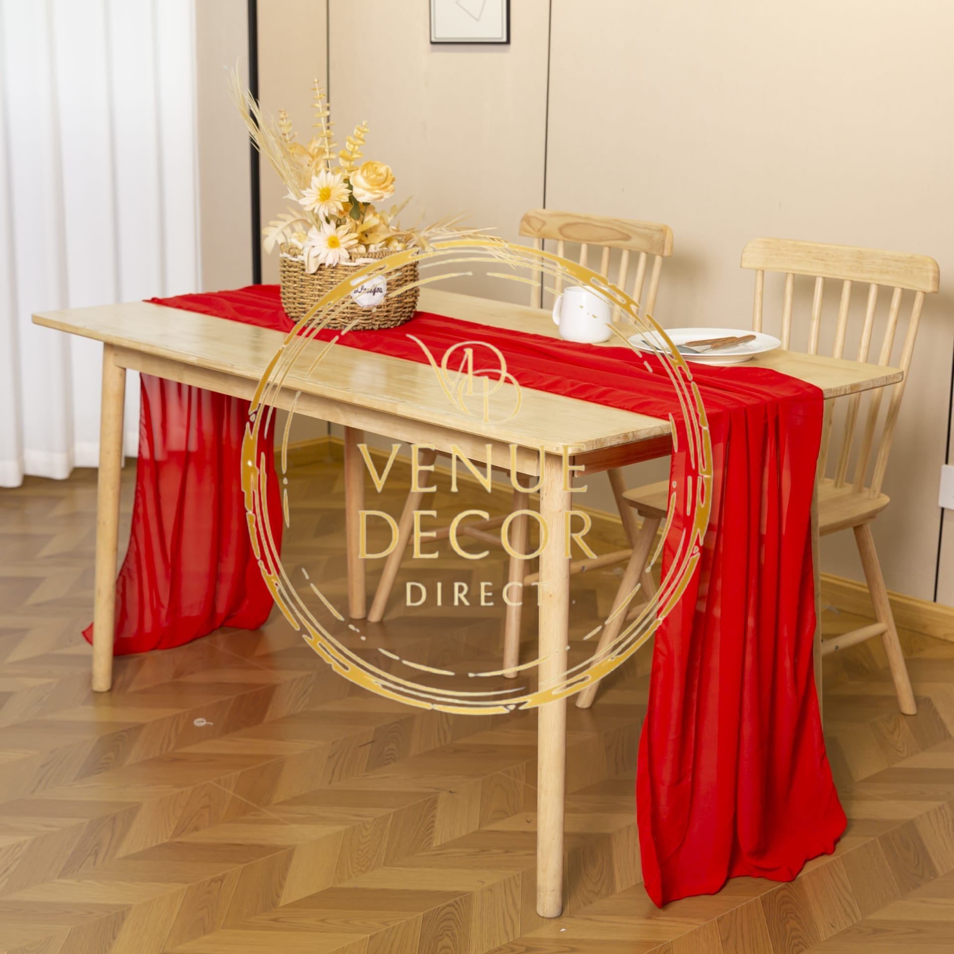 Chiffon Table Runners