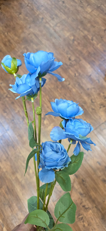 Open Spray Roses - Blue