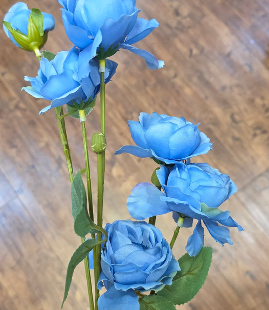 Open Spray Roses - Blue