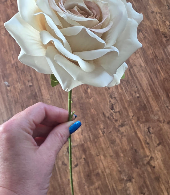 Tea Rose Stem - Nude Medium
