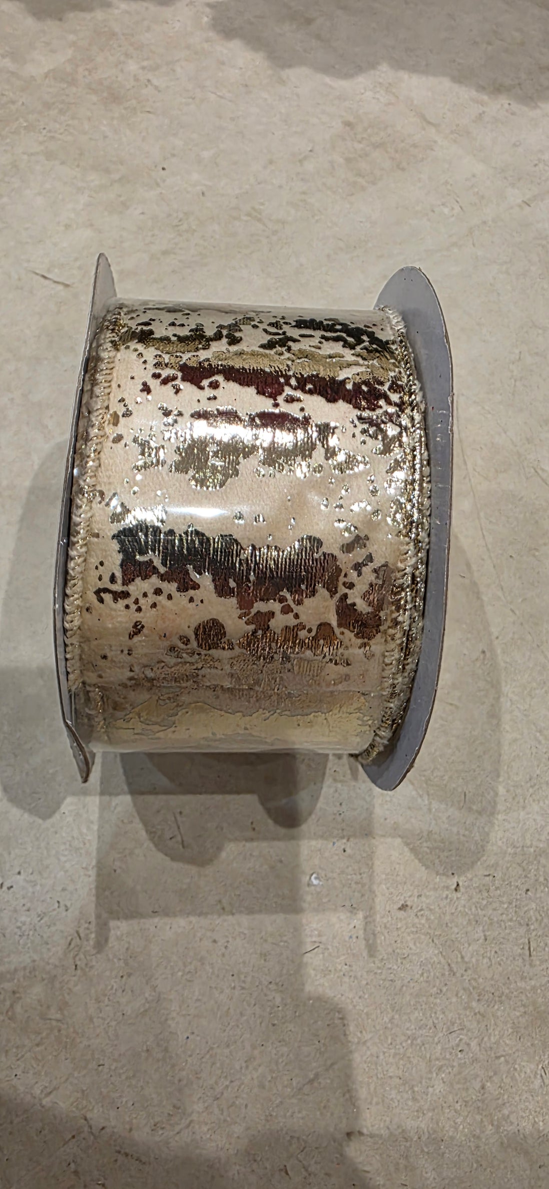 Velvet print ribbon