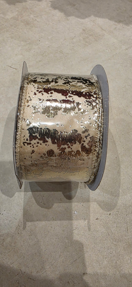 Velvet print ribbon