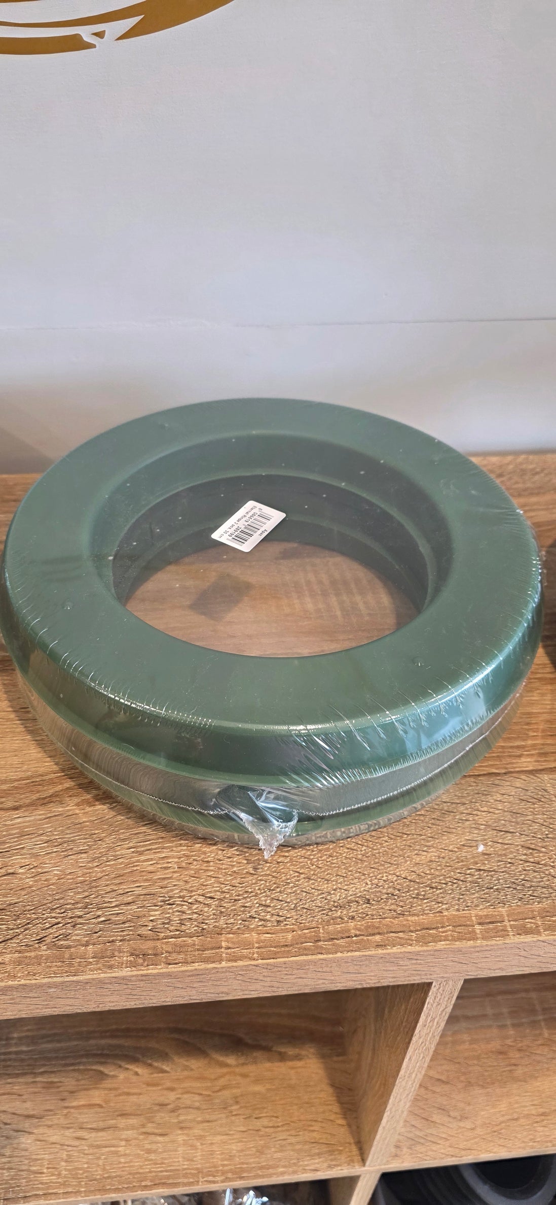 30 cm foam wreath ring x 2